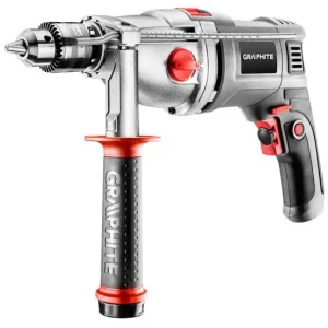 Wiertarka udarowa dwubiegowa 1050W, uchwyt kluczyk Łatwy zwrot